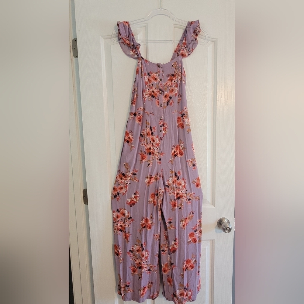 Xilaration Floral Purple Pant Suit